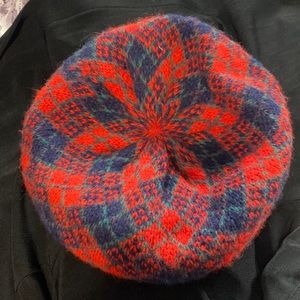 Vintage CWT Knit Beret Made in Italy